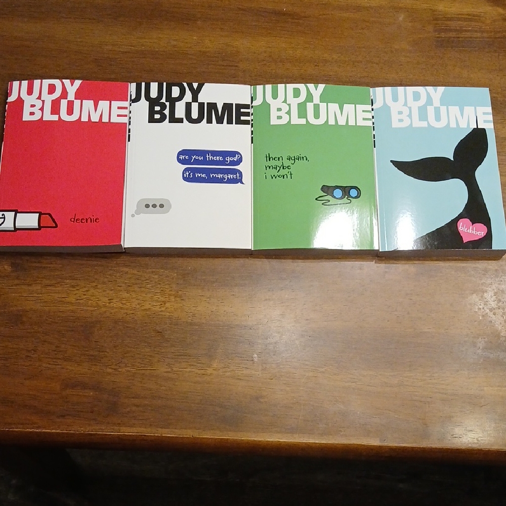 Judy Blume Book Set of 4 deenie New